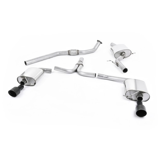 Milltek cat-back 70.00 mm — 100mm GT100B — SSXAU436