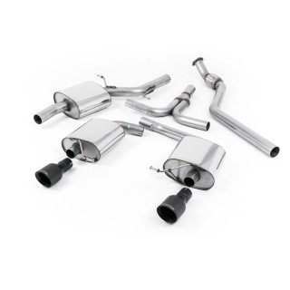 Milltek cat-back 70.00 mm — 100mm GT100B — SSXAU439