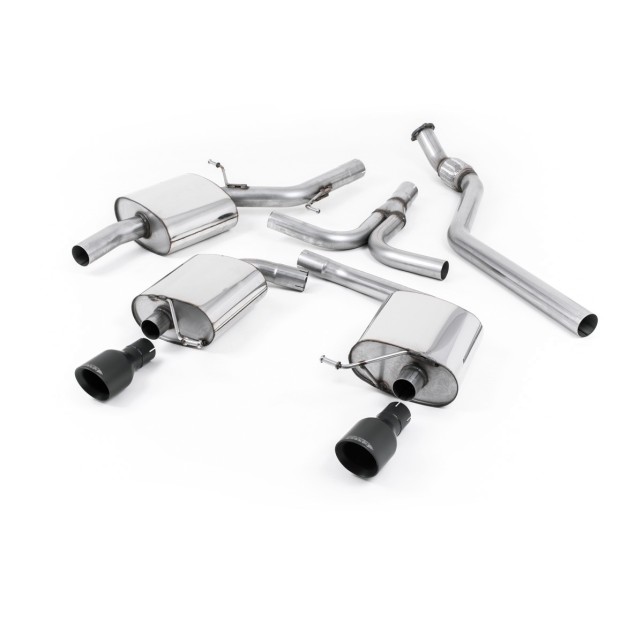 Milltek cat-back 70.00 mm — 100mm GT100B — SSXAU439
