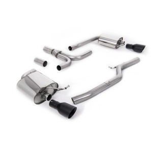 Milltek cat-back 70.00 mm — 100mm GT100B — SSXAU440