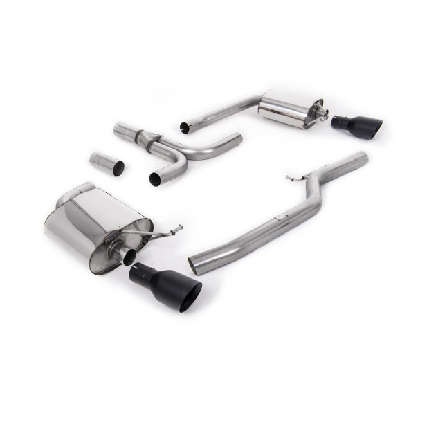 Milltek cat-back 70.00 mm — 100mm GT100B — SSXAU440