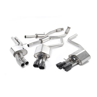 Milltek cat-back 70.00 mm — Sa rezonatorom — Četvorostruki 100mm GT100 — SSXAU464