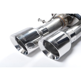 Milltek cat-back 70.00 mm — Sa rezonatorom — Četvorostruki 100mm GT100 — SSXAU465