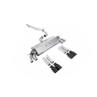 Milltek cat-back 76.20 mm — Bez rezonatora — Četvorostruki 100mm GT100 — SSXAU470