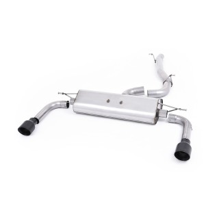 Milltek cat-back 76.20 mm — Bez rezonatora — Dupli GT100 — SSXAU481