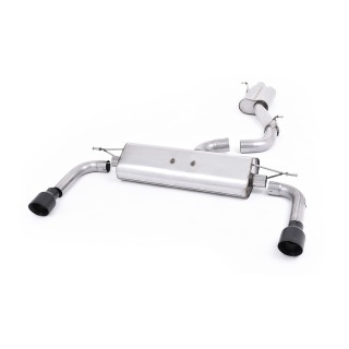 Milltek cat-back 76.20 mm — Sa rezonatorom — Dupli GT100 — SSXAU484