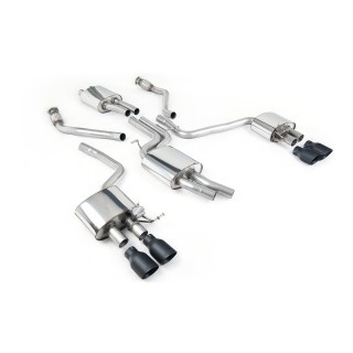 Milltek cat-back 60.30 mm — Četvorostruki 100mm GT100 — SSXAU505