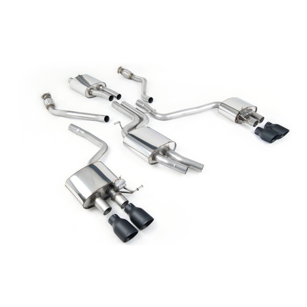 Milltek cat-back 60.30 mm — Četvorostruki 100mm GT100 — SSXAU505