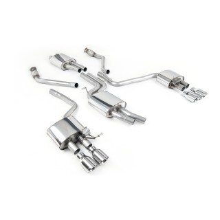 Milltek cat-back 60.30 mm — Četvorostruki 100mm GT100 — SSXAU506