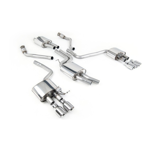 Milltek cat-back 60.30 mm — Četvorostruki 100mm GT100 — SSXAU506