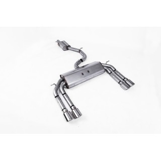 Milltek cat-back 76.20 mm — Sa rezonatorom — SSXAU545