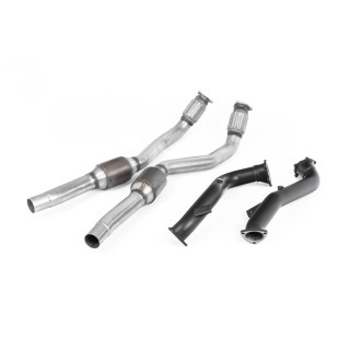 Milltek Downpipe cevi većeg prečnika i sportski katalizatori visokog protoka 76.20 mm — SSXAU554