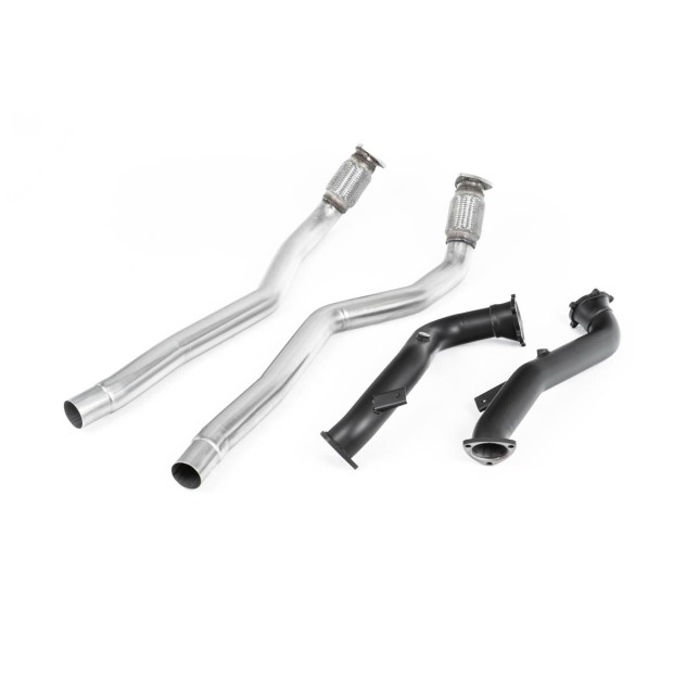Milltek Downpipe cevi većeg prečnika i cevi za uklanjanje katalizatora 76.20 mm — SSXAU555
