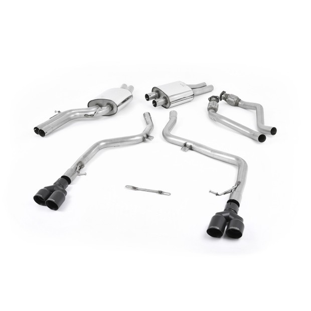 Milltek cat-back 60.30 mm — Dupli 80mm GT80 — SSXAU559