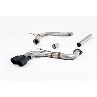 Milltek cat-back 70.00 mm — Bez rezonatora — Dupli 80mm GT80 — SSXAU565