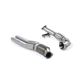 Milltek Primarni sportski katalizator visokog protoka i turbo koleno 76.20 mm — SSXAU587