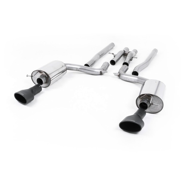 Milltek cat-back 69.85 mm — Bez rezonatora — SSXAU603