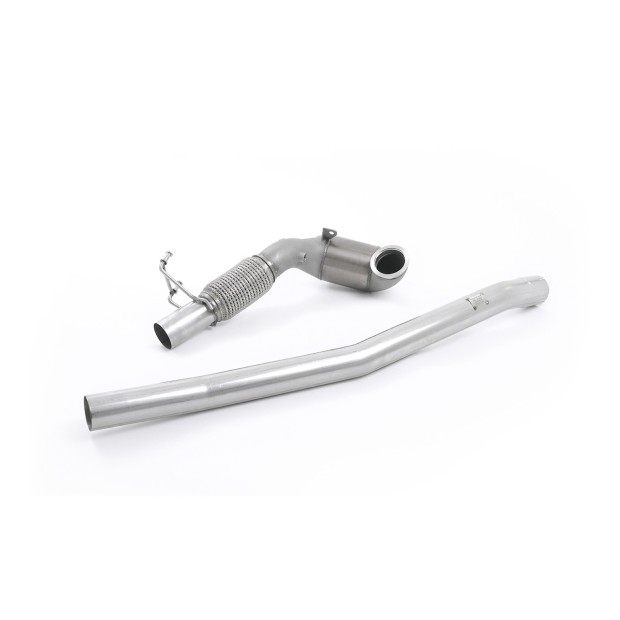 Milltek Liveni downpipe sa trkačkim katalizatorom 76.20 mm — SSXAU604