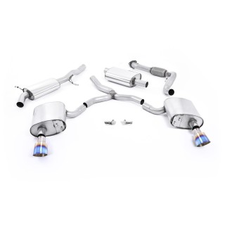 Milltek cat-back 0.00 mm — Sa rezonatorom — GT-100 — SSXAU610