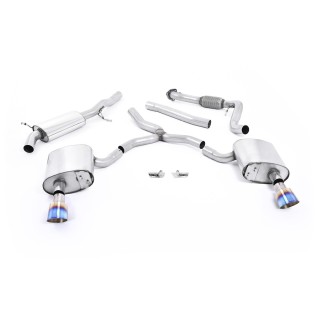 Milltek cat-back 0.00 mm — Sa rezonatorom — GT-100 — SSXAU614