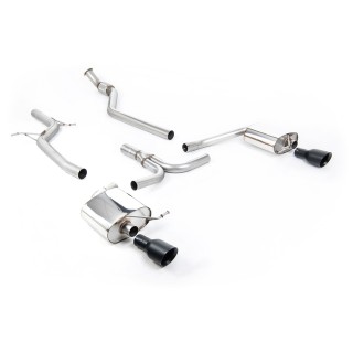 Milltek cat-back 70.00 mm — Bez rezonatora — 100mm GT100B — SSXAU628