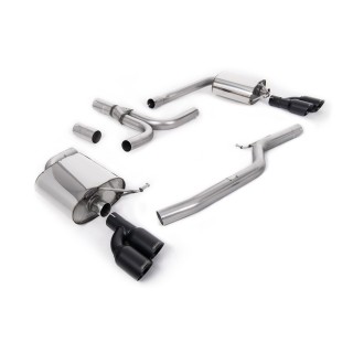 Milltek cat-back 70.00 mm — Dupli 80mm GT — SSXAU663