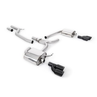 Milltek cat-back 70.00 mm — Dupli 80mm GT — SSXAU664