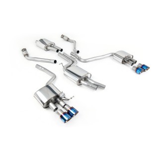 Milltek cat-back 60.30 mm — Četvorostruki 100mm GT100 — SSXAU670