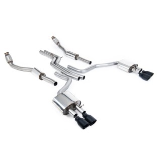 Milltek cat-back 70.00 mm — Bez rezonatora — Četvorostruki 100mm GT100 — SSXAU737