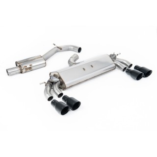 Milltek cat-back 76.20 mm — Sa rezonatorom — Četvorostruki 100mm GT100B — SSXAU783