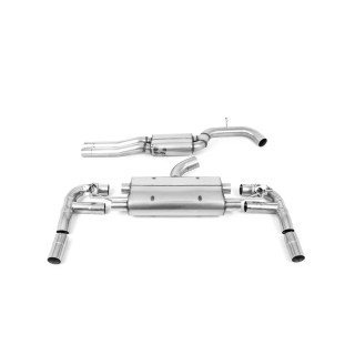 Milltek cat-back 80.00 mm — Sa rezonatorom — SSXAU891