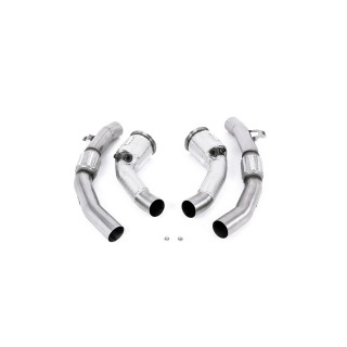 Milltek Downpipe cevi većeg prečnika i sportski katalizatori visokog protoka 80.00 mm — SSXAU909