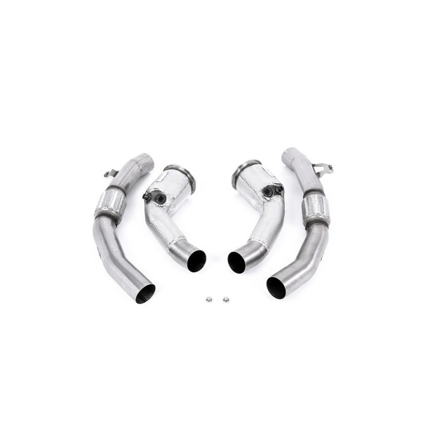 Milltek Downpipe cevi većeg prečnika i sportski katalizatori visokog protoka 80.00 mm — SSXAU909