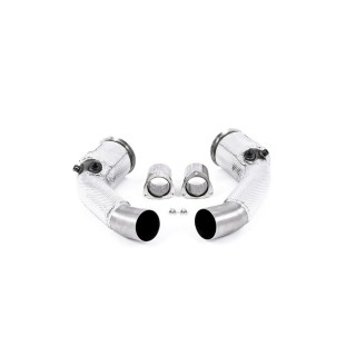 Milltek Downpipe cevi većeg prečnika i sportski katalizatori visokog protoka 80.00 mm — SSXAU910