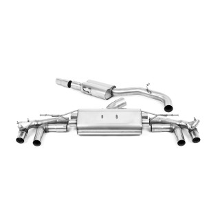 Milltek OPF-back 80 mm — S3 8Y Sportback — rezoniran — karbon