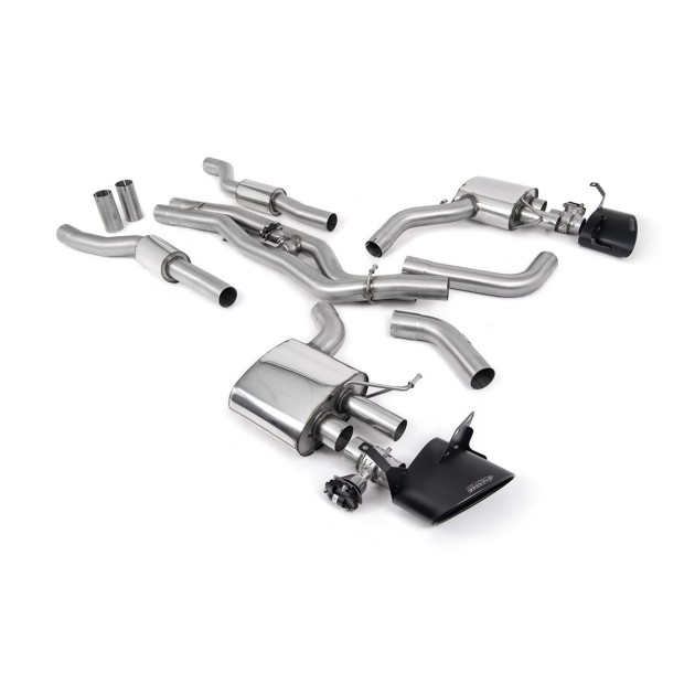 Milltek cat-back 80.00 mm — Sa rezonatorom — SSXAU939