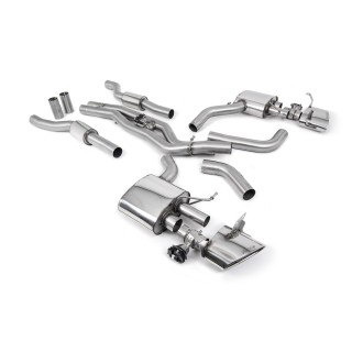 Milltek cat-back 80.00 mm — Sa rezonatorom — SSXAU940