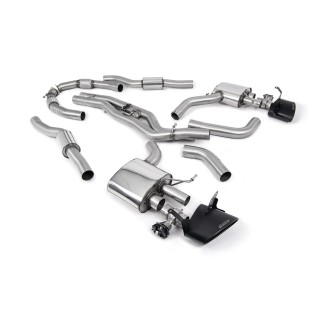 Milltek cat-back 80.00 mm — Sa rezonatorom — SSXAU941