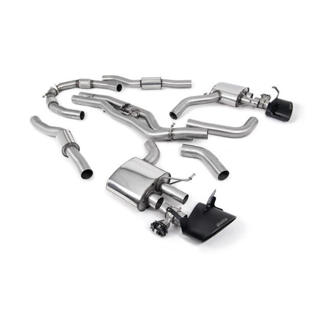 Milltek cat-back 80.00 mm — Sa rezonatorom — SSXAU941