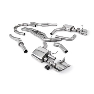 Milltek cat-back 80.00 mm — Sa rezonatorom — SSXAU942