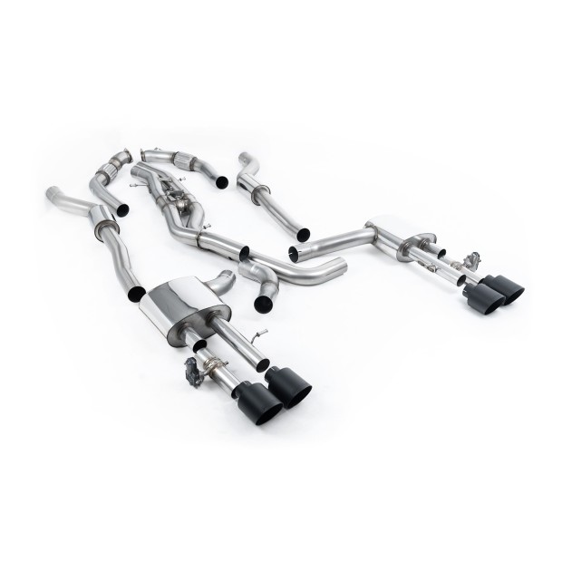 Milltek cat-back 80.00 mm — Sa rezonatorom — 115 GT — SSXAU944