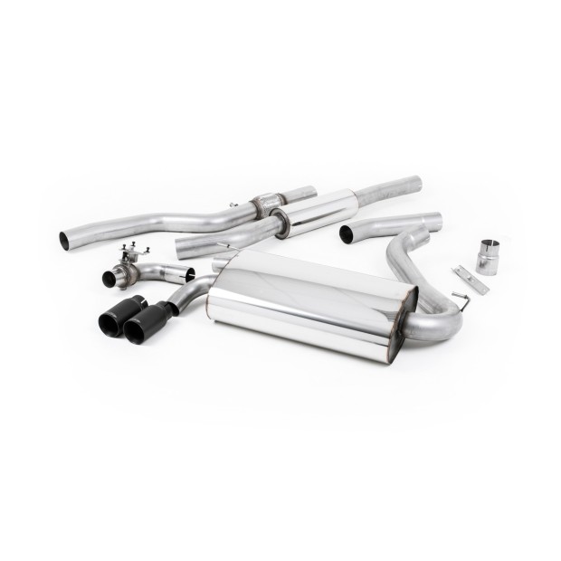 Milltek cat-back 76.20 mm — Sa rezonatorom — Dupli 76.2mm GT76 — SSXBM1001