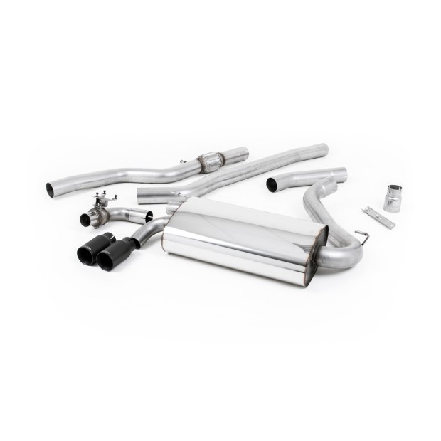 Milltek cat-back 76.20 mm — Bez rezonatora — Dupli 76.2mm GT76 — SSXBM1003