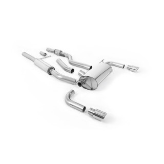 Milltek cat-back 76.20 mm — Sa rezonatorom — Dupli 90mm GT90 — SSXBM1004
