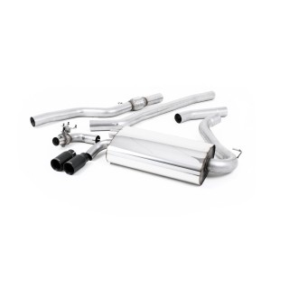 Milltek cat-back 76.20 mm — Bez rezonatora — Dupli 76.2mm GT76 — SSXBM1010