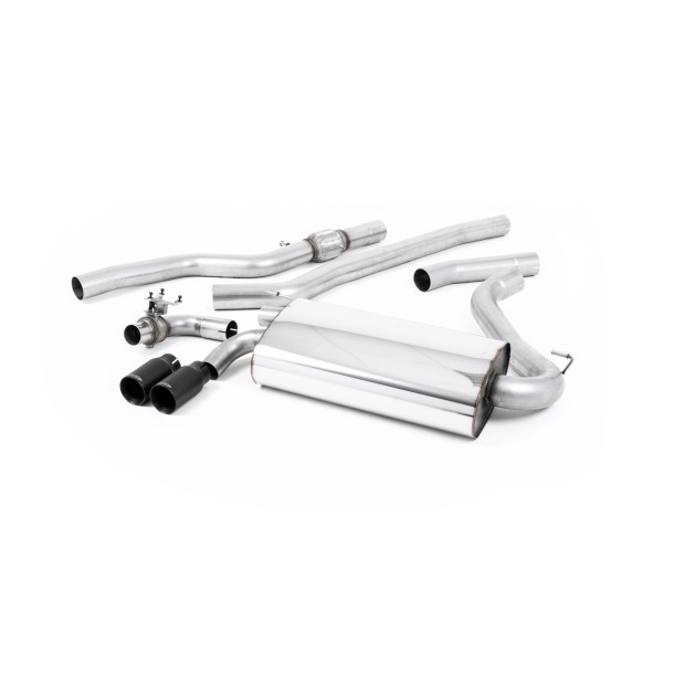 Milltek cat-back 76.20 mm — Bez rezonatora — Dupli 76.2mm GT76 — SSXBM1010