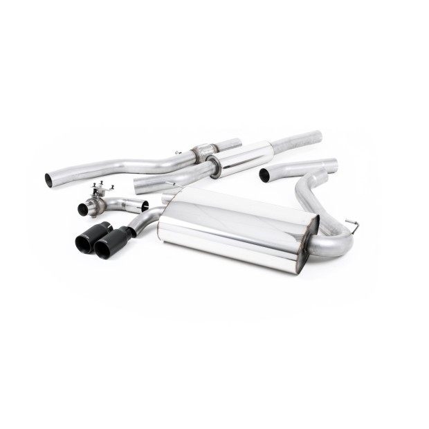 Milltek cat-back 76.20 mm — Sa rezonatorom — Dupli 76.2mm GT76 — SSXBM1011