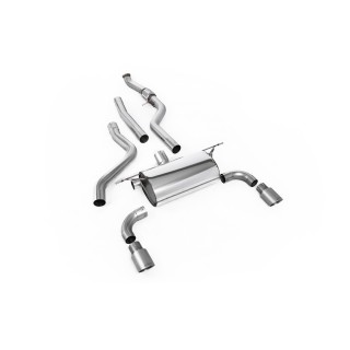 Milltek cat-back 76.20 mm — Dupli 90mm GT90 — SSXBM1023