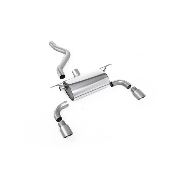 Milltek Zadnji lonci 76.20 mm — Dupli 90mm GT90 — SSXBM1025