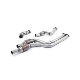Milltek Downpipe cevi većeg prečnika i sportski katalizatori visokog protoka 76.20 mm — SSXBM1030